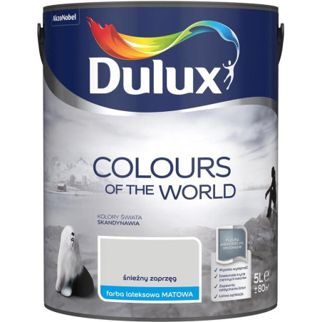 KOLORY ŚWIATA ŚNIEŻNY ZAPRZĘG 5L DULUX