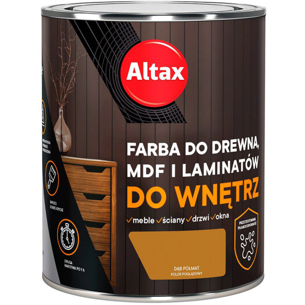 FARBA DO MDF LAMINAT 750ML DĄB