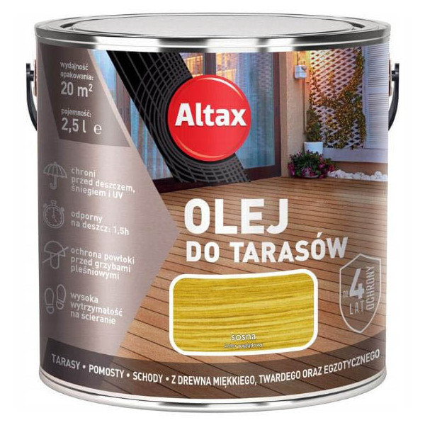 OLEJ DO TARASU 2.5L SOSNA ALTAX