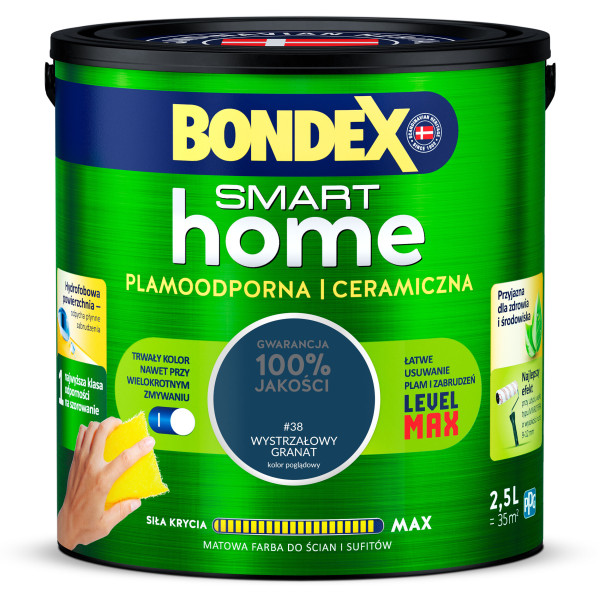 Bondex Smart Home Wystrzałowy Granat 2,5L