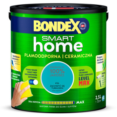 Bondex Smart Home Zachwyć się turkusem2,5L