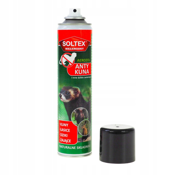 Odstraszasz, Spray na  kuny, nornice, lisy, łasice Soltex 300ml