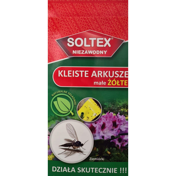 Lepy, kleiste arkusze na komary i inne owady Soltex 12szt.