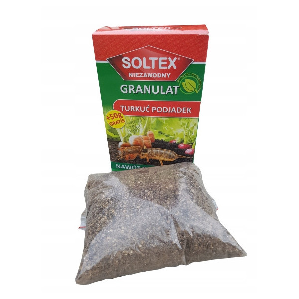 Nawóz organiczny przeciw turkuci podjadka 800g + 50g Soltex