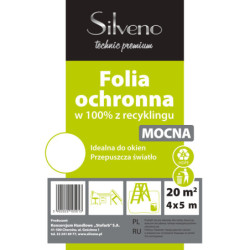 FOLIA OCHRONNA MOCNA EKO SŁOMKOWA 4X5 SILVENO