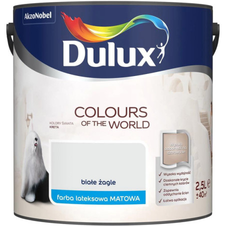 KOLORY ŚWIATA BIAŁE ŻAGLE 2.5L DULUX