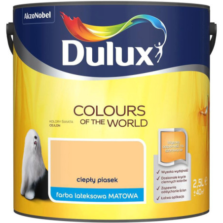 KOLORY ŚWIATA CIEPŁY PIASEK 2.5L DULUX