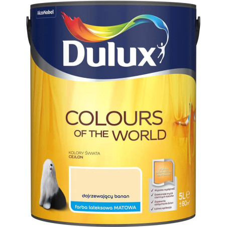 KOLORY ŚWIATA DOJRZEWAJĄCY BANAN 5L DULUX